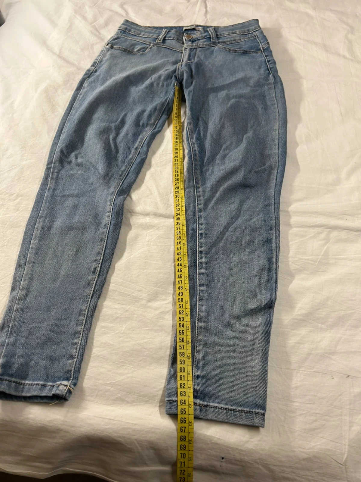 Jean azul de cintura alta Mila premium talla L – photo 5